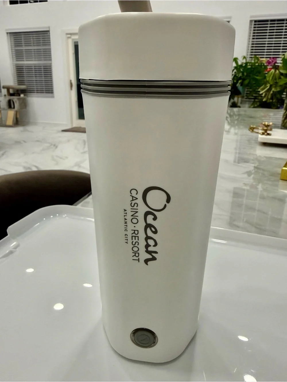 Mini White Portable Tea & Coffee Kettle